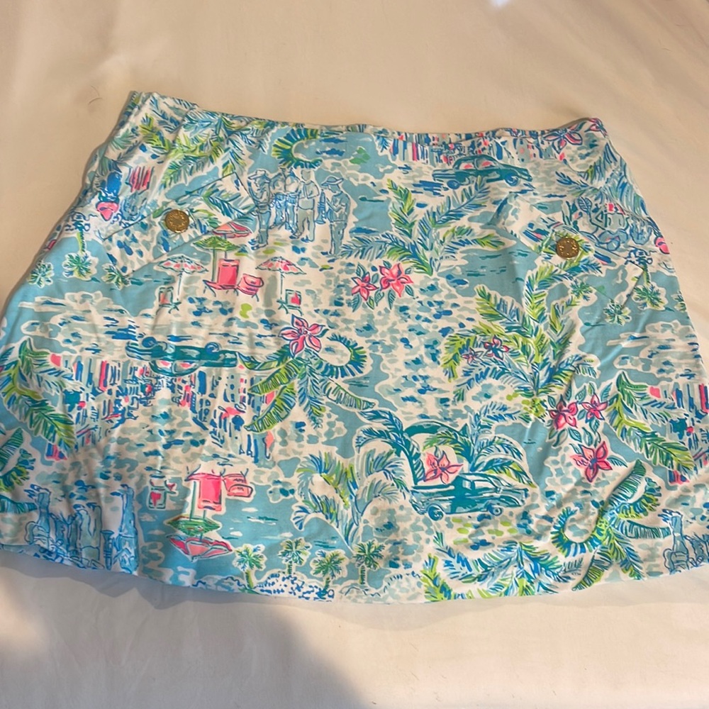 Lilly Pulitzer Skort Sz Medium— Worn ONCE